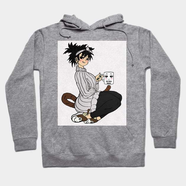 Best Saiyan Mamma White Hoodie by TeeJay93